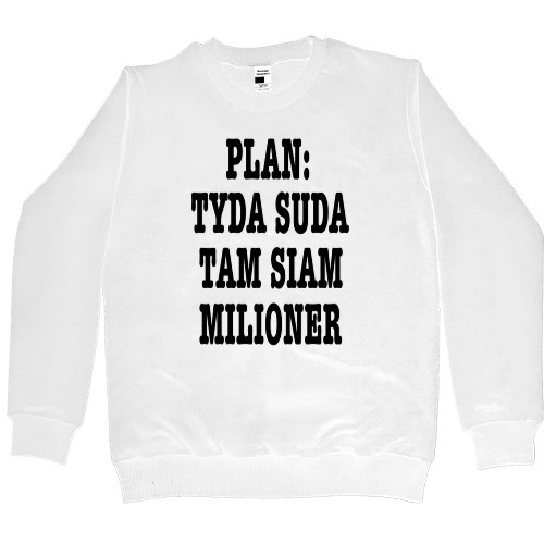 Kids' Premium Sweatshirt - TYDA SUDA TAM SIAM MILIONER - Mfest