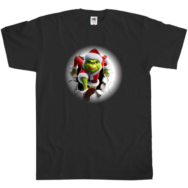 Men's T-Shirt Fruit of the loom - Evil Grinch - Mfest