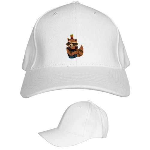 Kids' Baseball Cap 6-panel - Groot and Rocket - Mfest