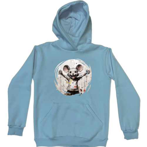 Unisex Hoodie - Banksy Mouse - Mfest