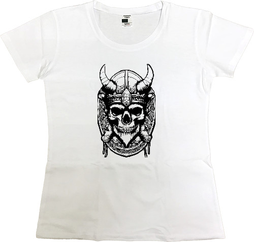 Women's Premium T-Shirt - Вікінг 1 - Mfest