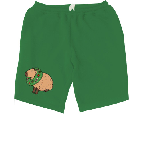 Kids' Shorts - New Year's capybara - Mfest