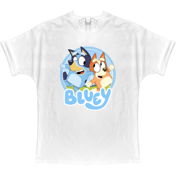 T-shirt Oversize - Bluey - Mfest