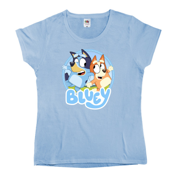 Women's T-shirt Fruit of the loom - Bluey - Mfest