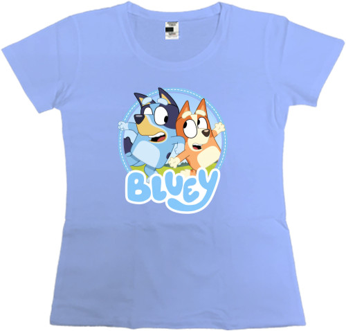 Women's Premium T-Shirt - Bluey - Mfest