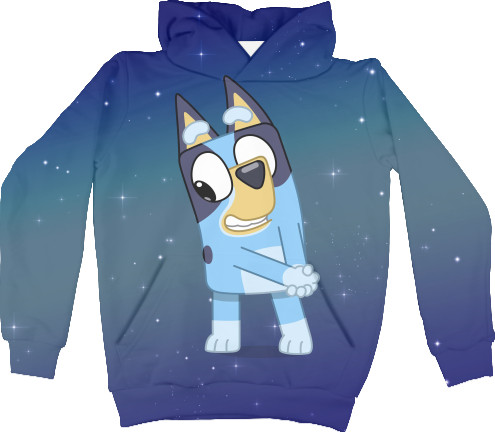 Unisex Hoodie 3D - Bluey - Mfest