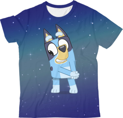 Kids' T-Shirt 3D - Bluey - Mfest