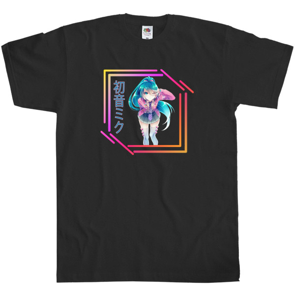 Kids' T-Shirt Fruit of the loom - Hatsune Miku is a singer - Mfest