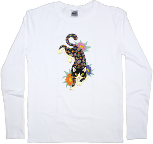 Men's Longsleeve Shirt -  Art cat - Mfest