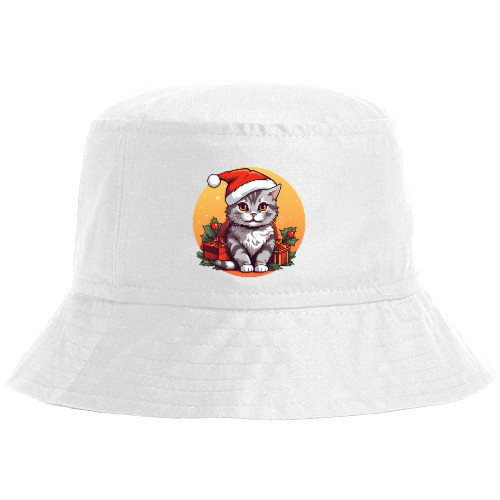 Bucket Hat - Christmas Cat - Mfest