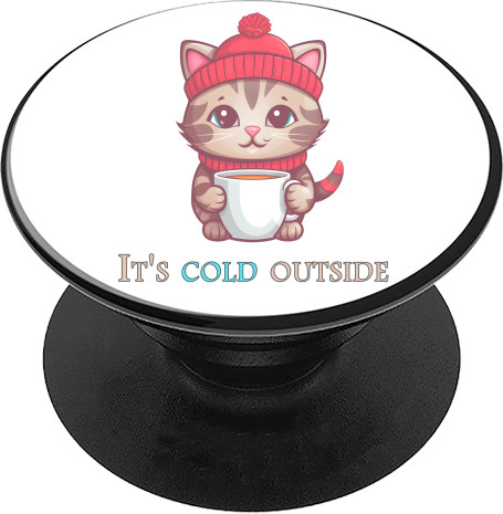 PopSocket - Freezing cat - Mfest