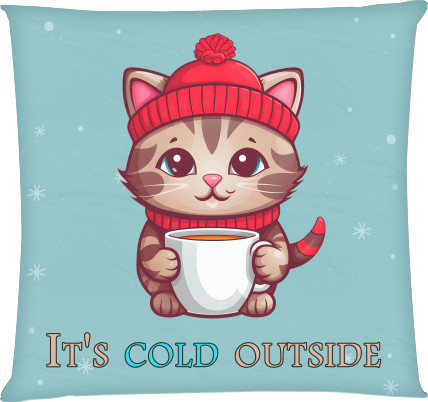 Freezing cat