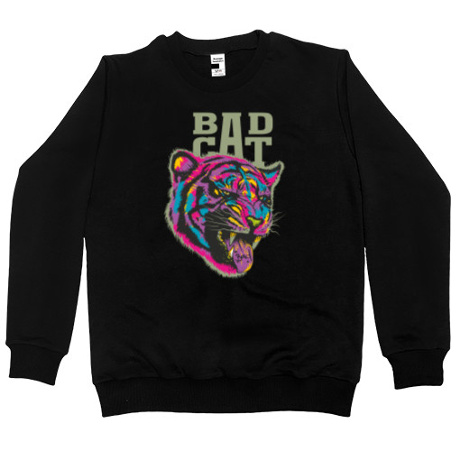 Men’s Premium Sweatshirt - Bad cat - Mfest