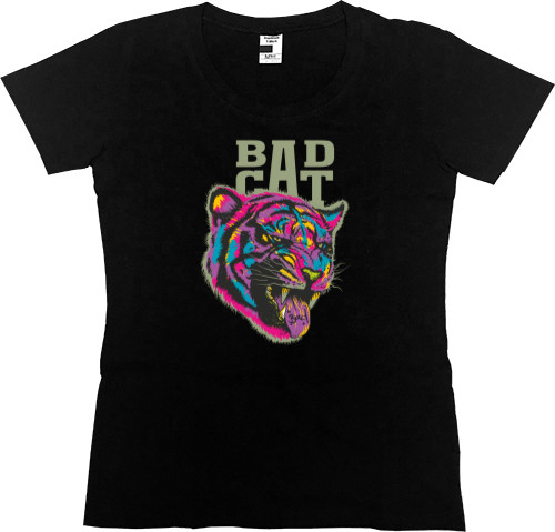 Women's Premium T-Shirt - Bad cat - Mfest