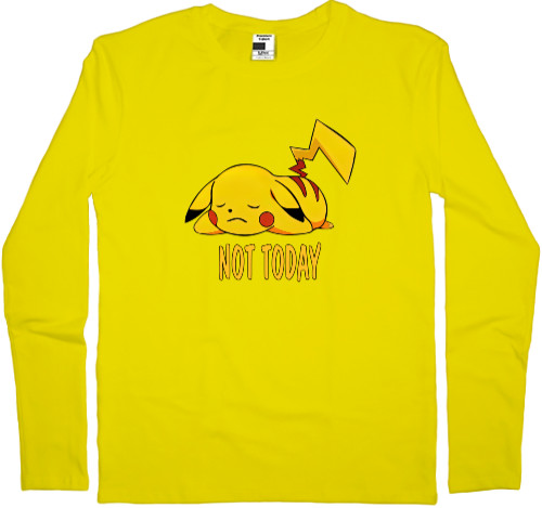 Men's Longsleeve Shirt - Not today - Mfest