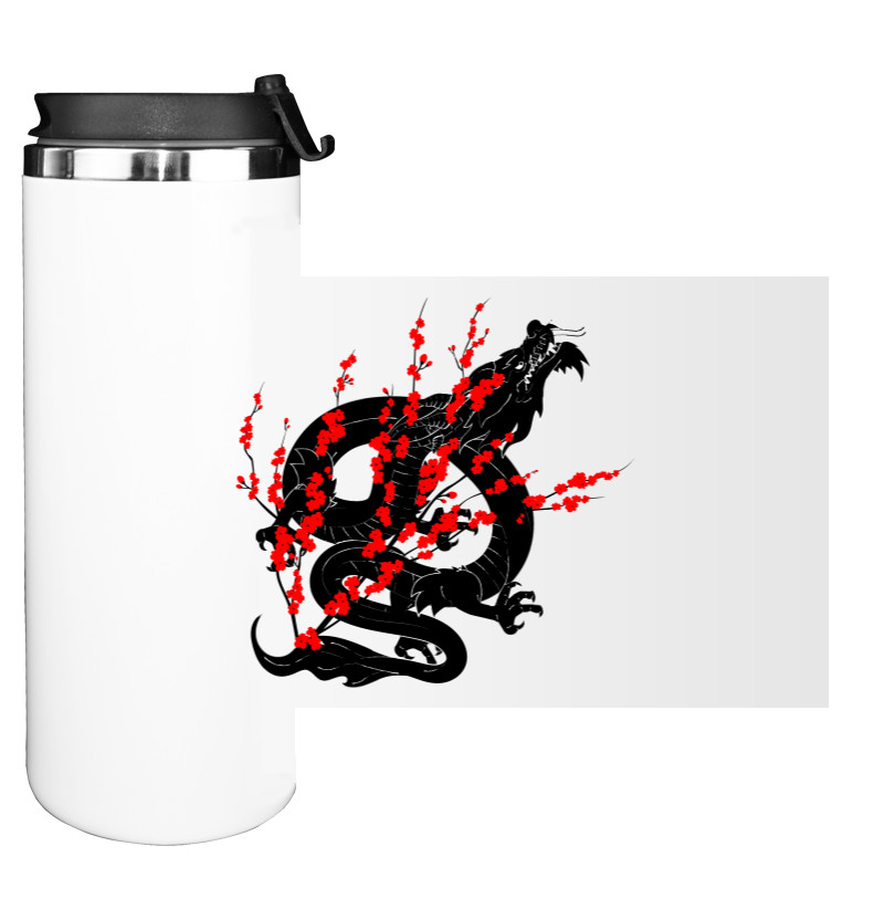 Water Bottle on Tumbler - Tokyo Dragon - Mfest