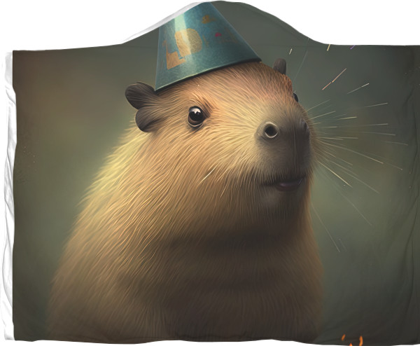  Capybara in a cap