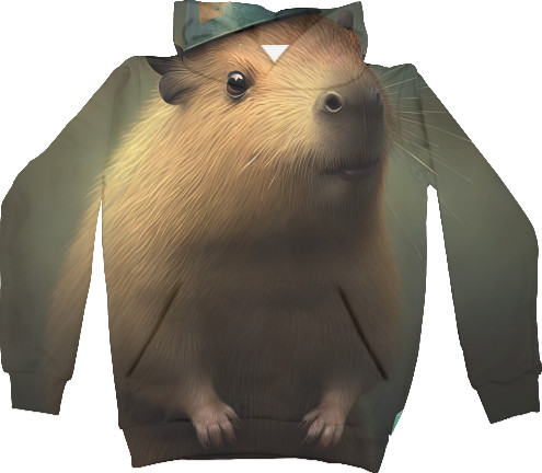  Capybara in a cap