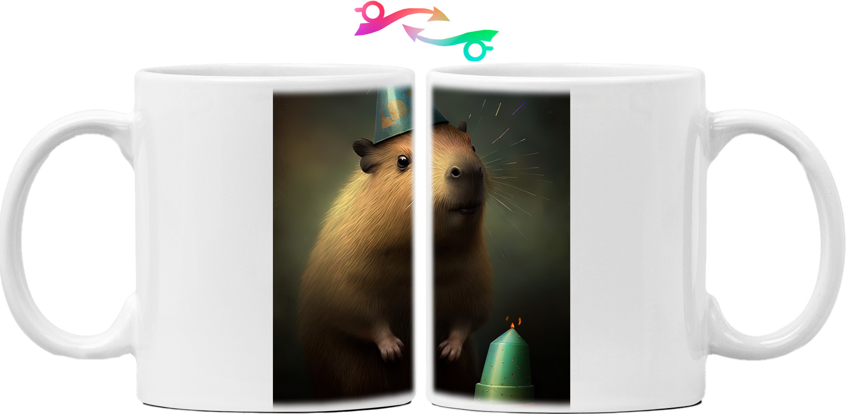 Mug -  Capybara in a cap - Mfest