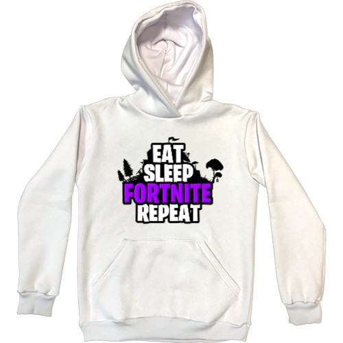 Kids' Premium Hoodie - Eat Sleep Fortnite Repeat - Mfest