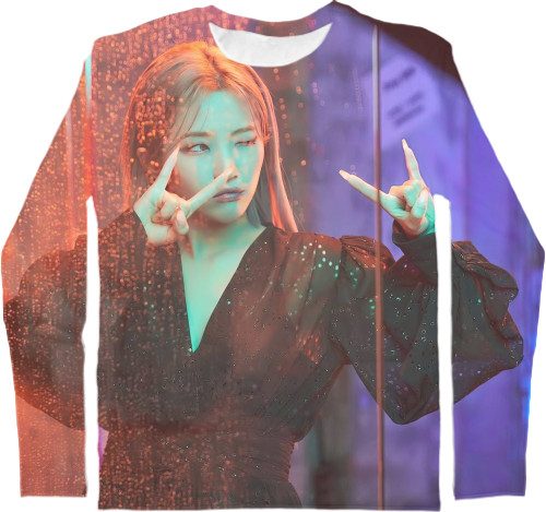 Men's Longsleeve Shirt 3D - Jeon So Уeon - Mfest