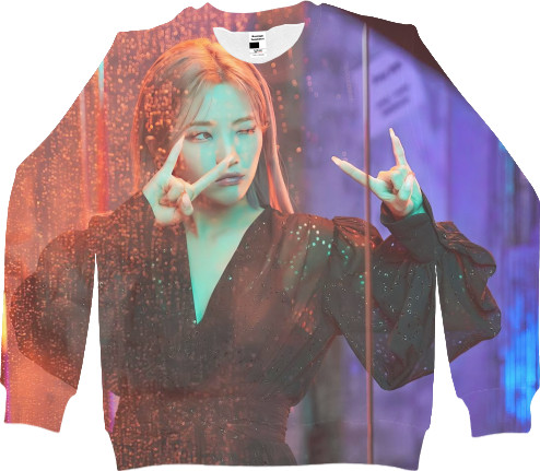 Women's Sweatshirt 3D - Jeon So Уeon - Mfest