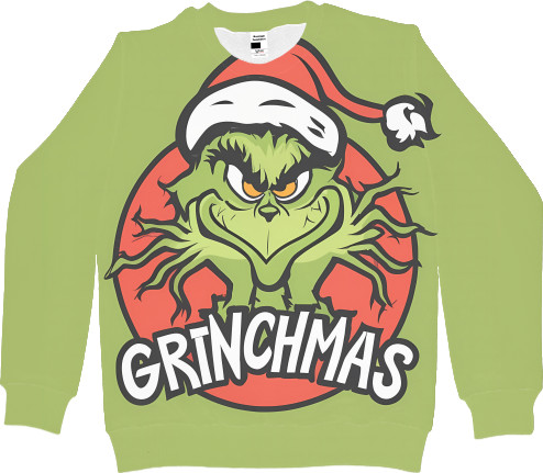 Men's Sweatshirt 3D - Grinchmas - Mfest