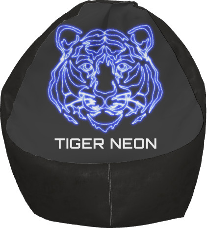 Tiger neon art