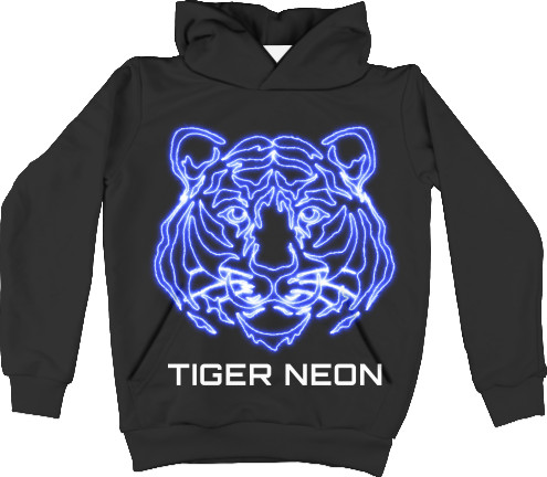 Tiger neon art