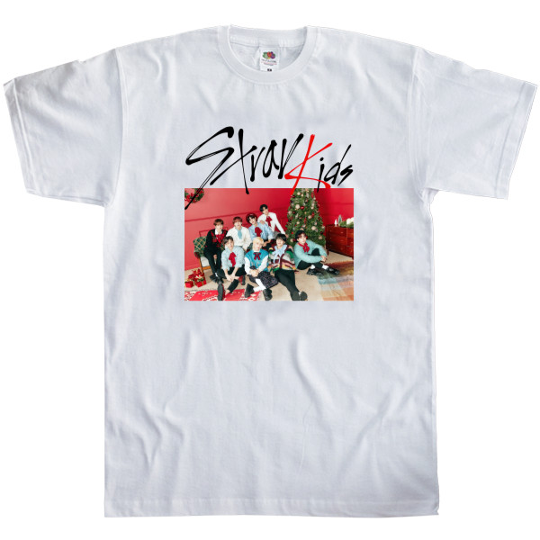 Men's T-Shirt Fruit of the loom - New Year's Stray Kids - Mfest