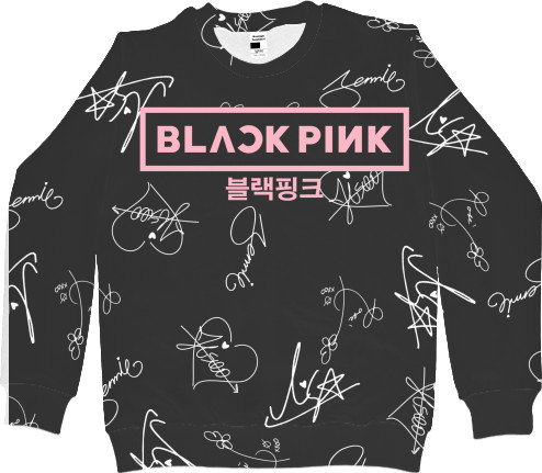 Women's Sweatshirt 3D - BLACKPINK [3] - Mfest