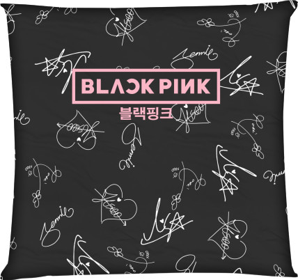 Square Throw Pillow - BLACKPINK [3] - Mfest