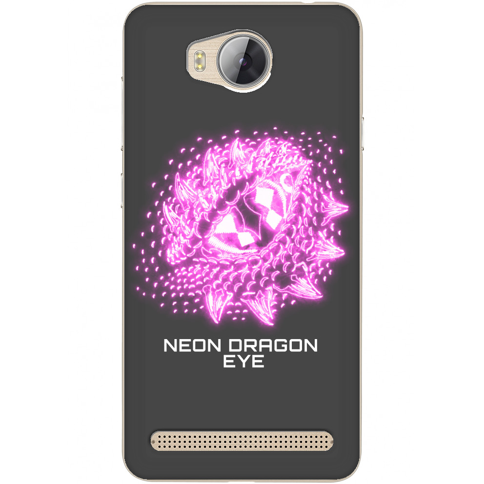 Neon dragon eye