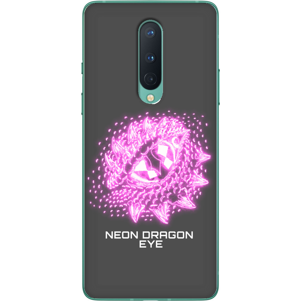 Neon dragon eye