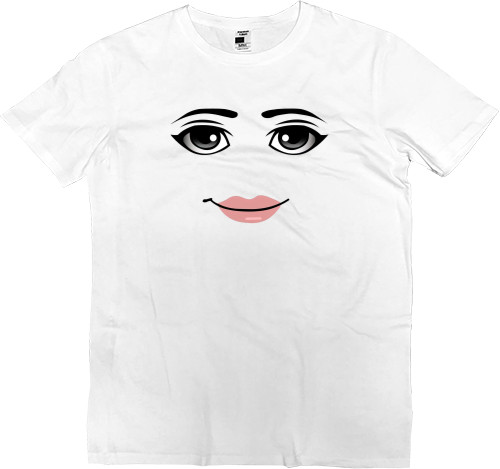 Men’s Premium T-Shirt - Roblox Woman Face - Mfest