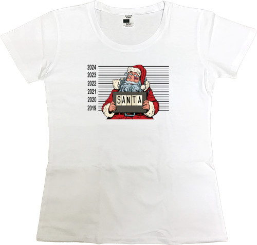 Women's Premium T-Shirt - santa claus - Mfest