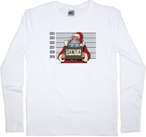 Men's Longsleeve Shirt - santa claus - Mfest