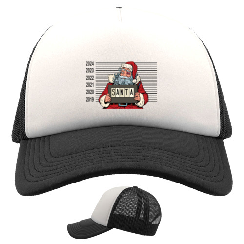 Kids' Trucker Cap - santa claus - Mfest