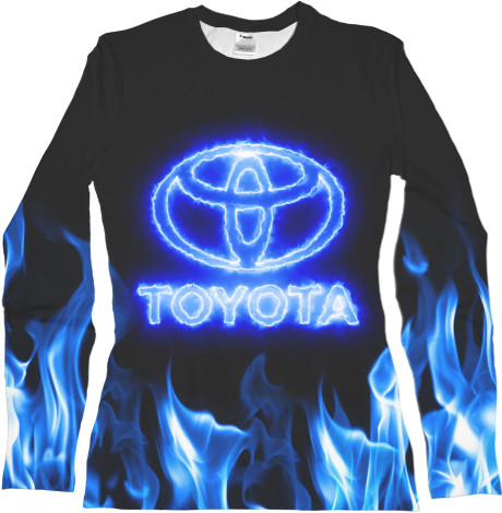 Women's Longsleeve Shirt 3D - Toyota Neon - Mfest