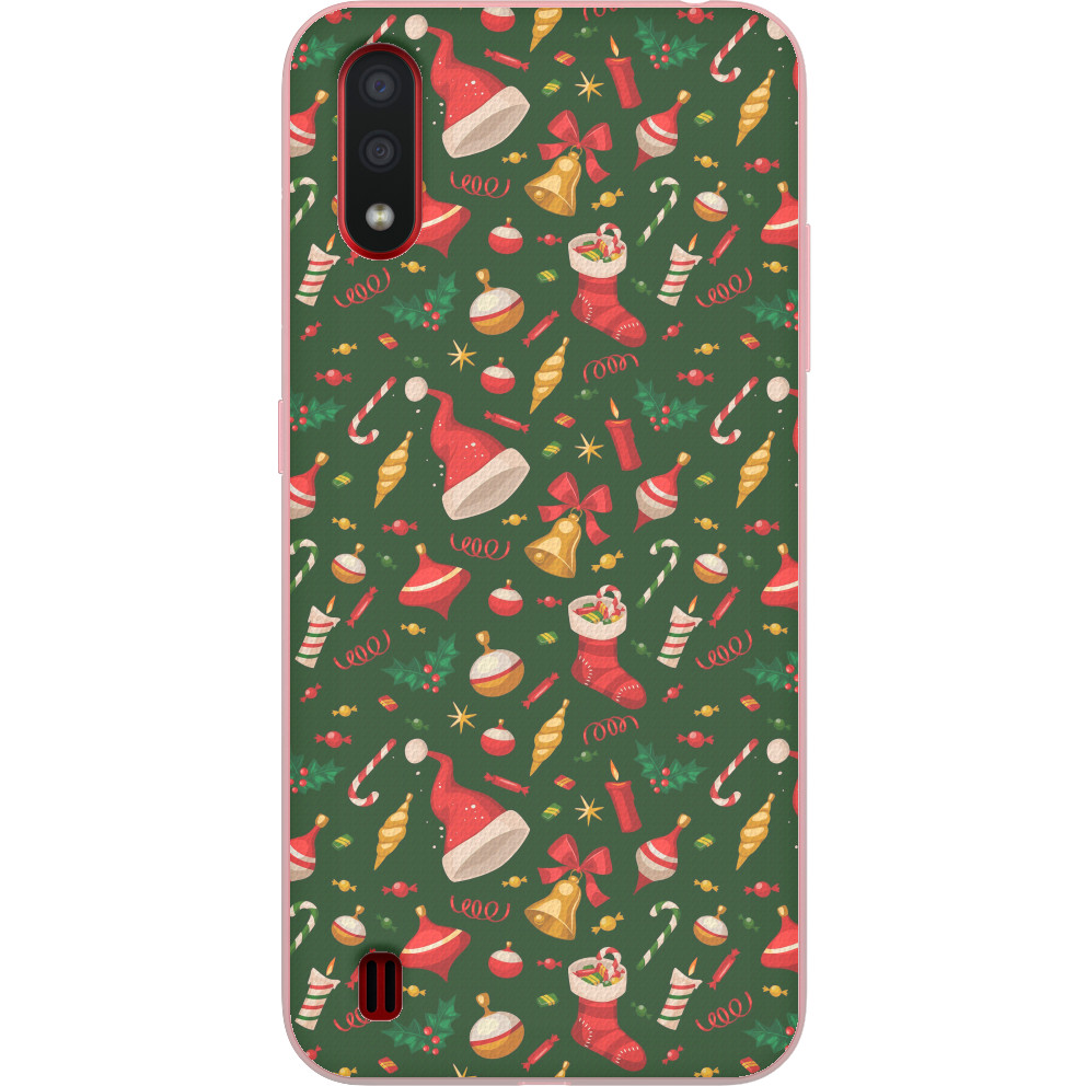 Чехол Samsung - Christmas Pattern 4 - Mfest