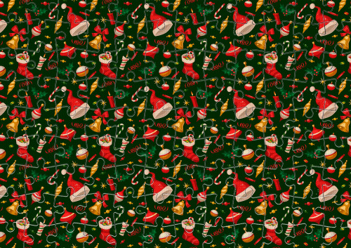 Puzzle - Christmas Pattern 4 - Mfest