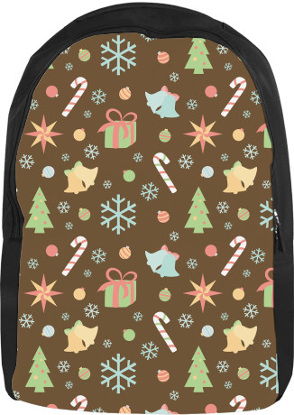 Backpack 3D - Christmas Pattern 2 - Mfest