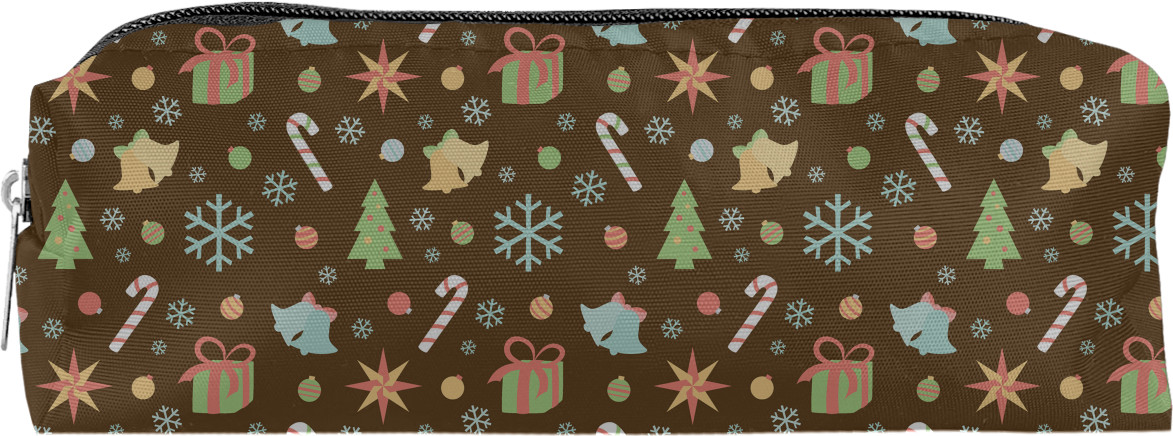 Pencil case 3D - Christmas Pattern 2 - Mfest