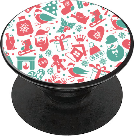 PopSocket - Christmas Pattern 1 - Mfest