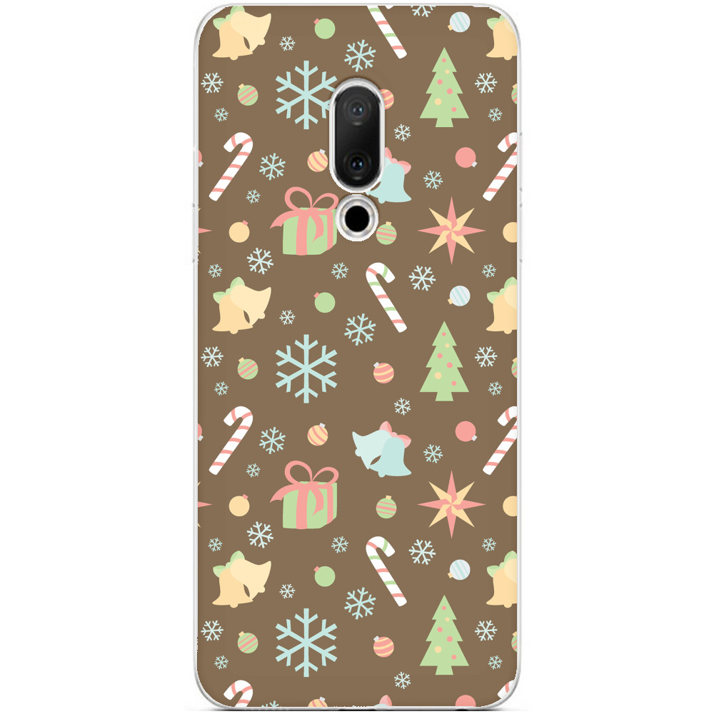 Чехол Meizu - Christmas Pattern 2 - Mfest