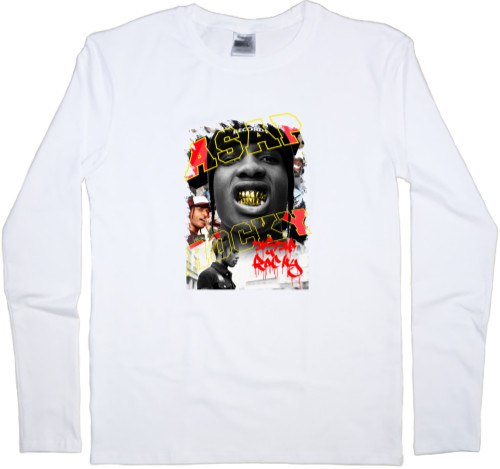 Men's Longsleeve Shirt - ASAP ROCKY 1 - Mfest