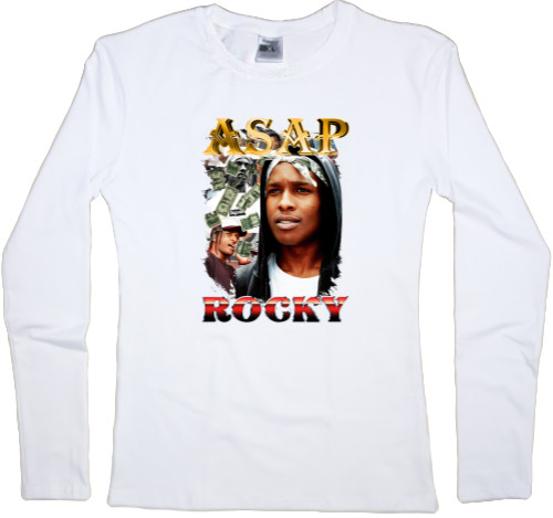 Women's Longsleeve Shirt - ASAP ROCKY 2 - Mfest