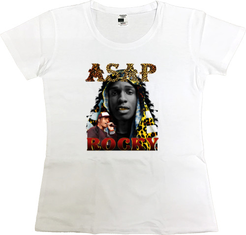 Women's Premium T-Shirt - ASAP ROCKY 4 - Mfest