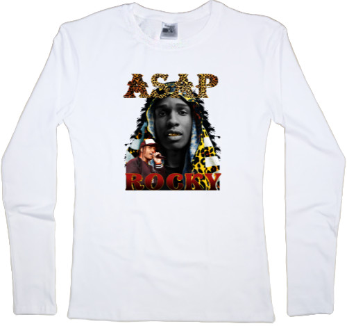 Women's Longsleeve Shirt - ASAP ROCKY 4 - Mfest