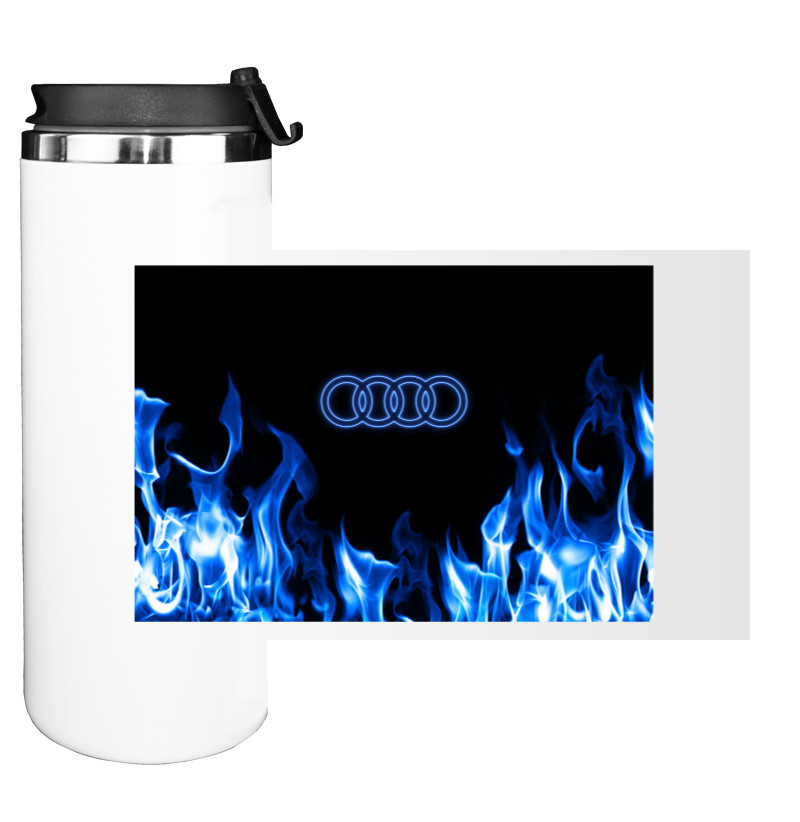 Water Bottle on Tumbler - Audi Neon - Mfest